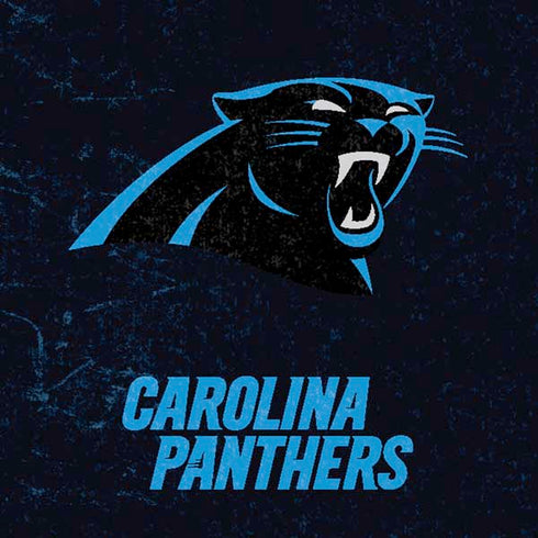 NFL Carolina Panthers Distressed Moto E5 Play Skin